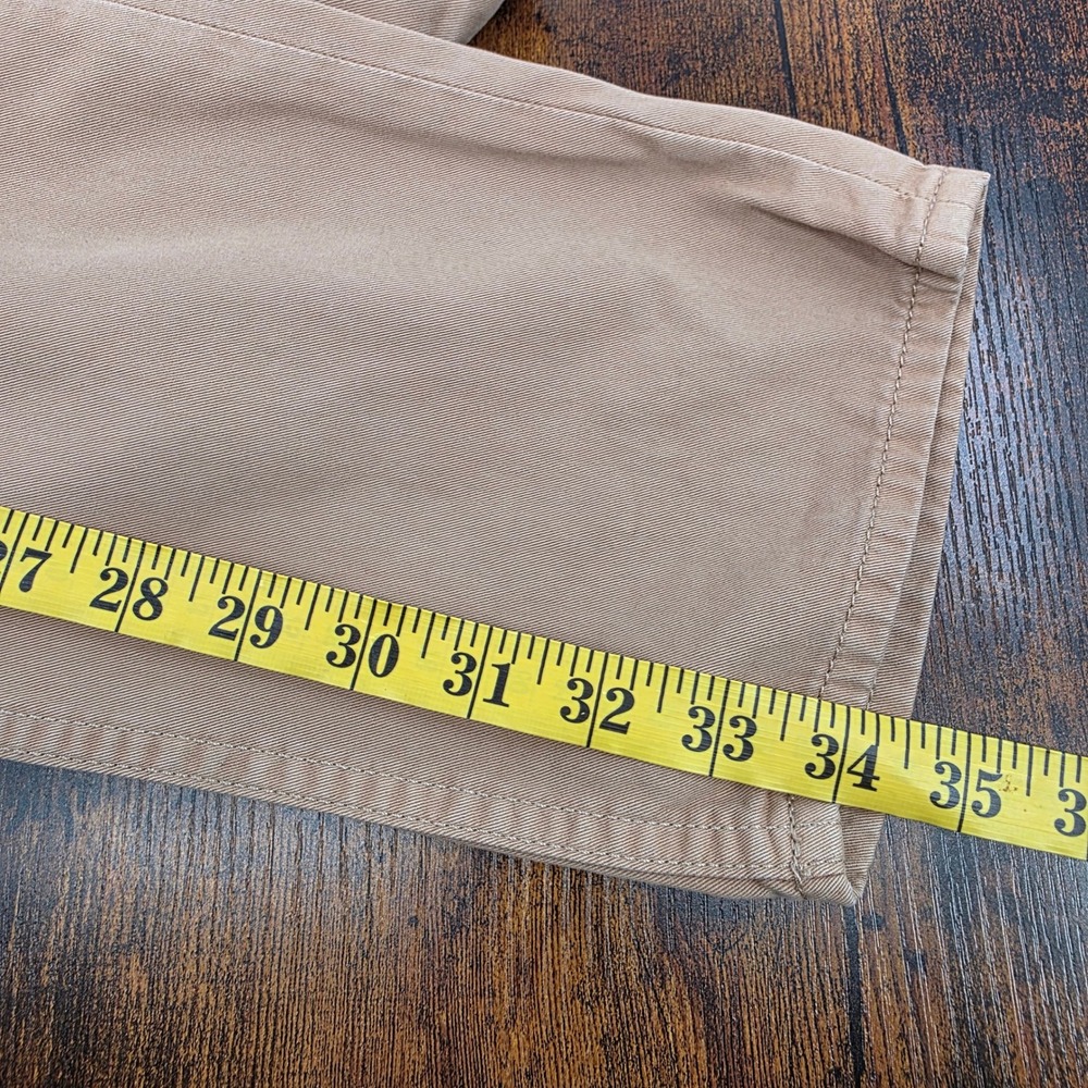 Rag & Bone Fit‎ 2 Slim Leg Pants Mens 32X34 Khaki Tan Cotton Chino - Picture 8 of 8